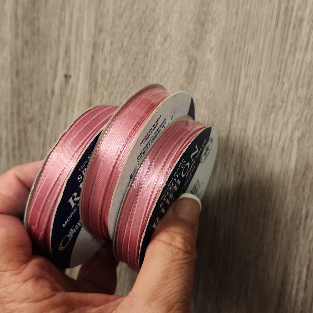 🐻 You Get 3 Of These New Offray Ribbon Spool